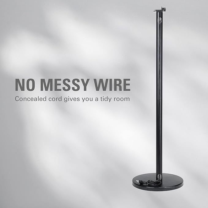 Greenworks Stick Vacuum Foldable Stand for Charger (Black), Works with Greenworks 24V Stick Vacuums (SVW24L411, SVG24L411, ‎SVW24L410, ‎SVG24L410)