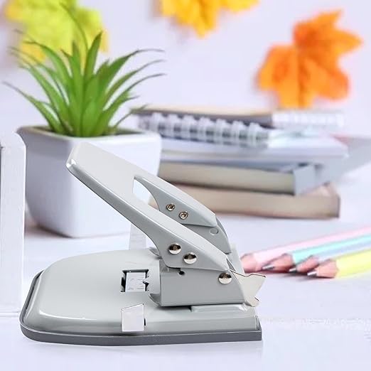 Hole Punches, 2 Hole Punch, Adjustable Two Hole Punch, Heavy Duty 2-Hole Punches, 30 Sheet Capacity HolePuncher, Metal Paper Puncher, Locking Handle