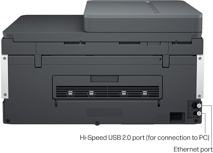 HP Smart Tank 7301 Wireless All-in-One Ink Tank Printer, Scanner, Copier with 2 years of ink included, Best-for-home office, Refillable, AI-enabled (28B70A)