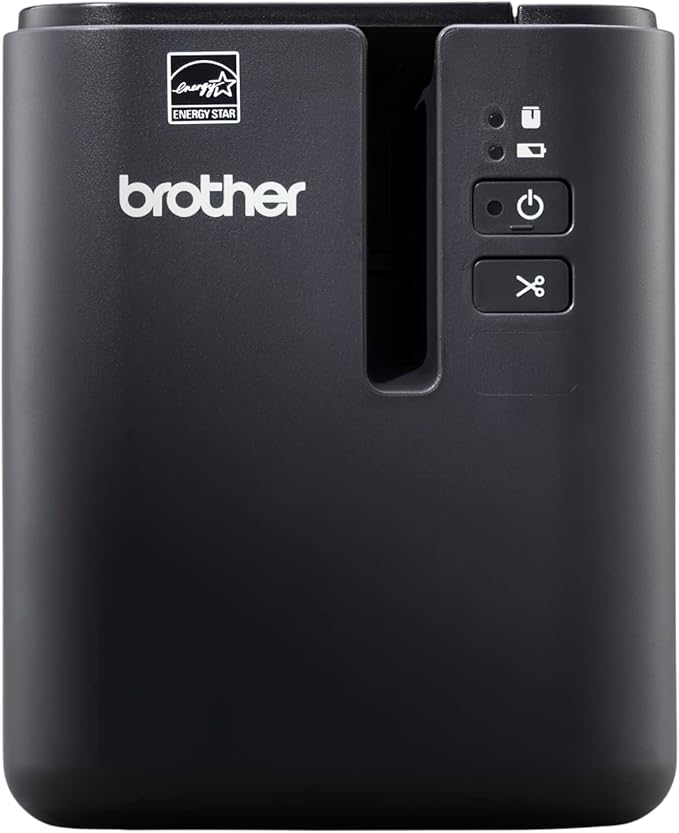 Brother PT-P900C High-Resolution Industrial Desktop Label Printer,Black