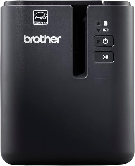 Brother PT-P900C High-Resolution Industrial Desktop Label Printer,Black