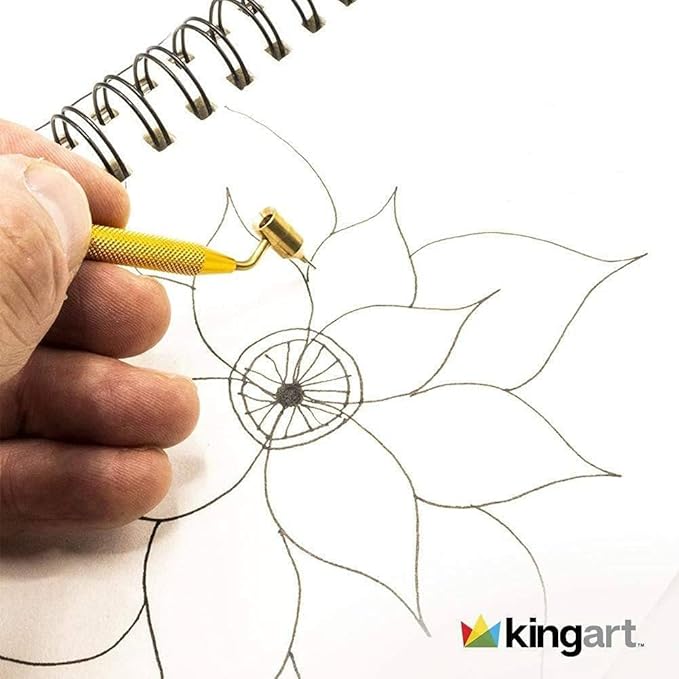 KINGART Fine Line Painting Pen Set of 2 Sizes