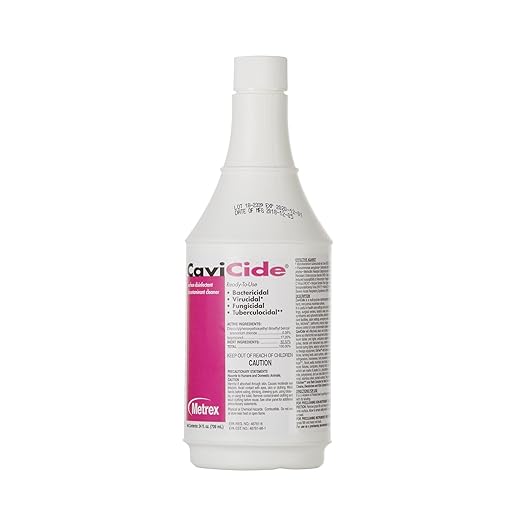 Metrex CaviCide Hospital Disinfectant, 24 oz Trigger Spray Bottle,original version