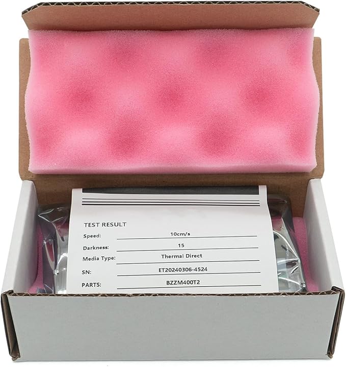 Printhead for Zebra ZM400 203dpi Thermal Label Barcode Printer,Printer Head Accessories Support Label Maker, Printing,(P/N:79800M)