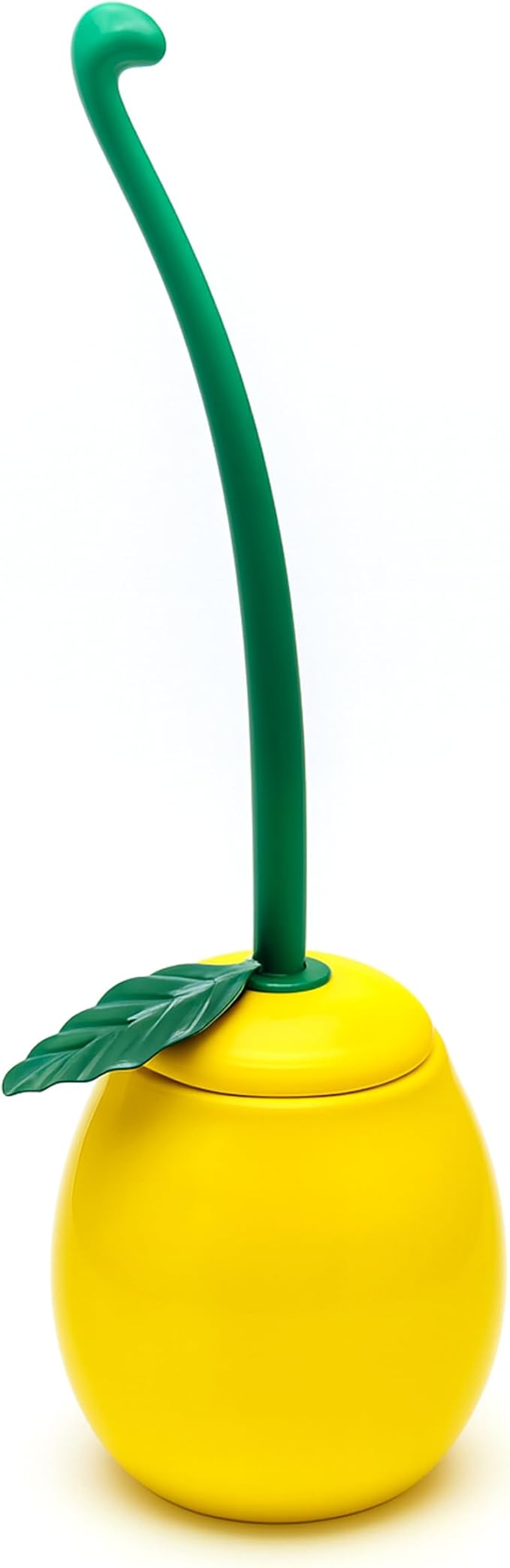 Deep & Sturdy Toilet Bowl Brush with Holder - Pear Bowl Brush - Durable Scrubbing - Toilet Cleaners - Household Essentials - Bathroom Cleaner - Cleaning Supplies - Household Supplies