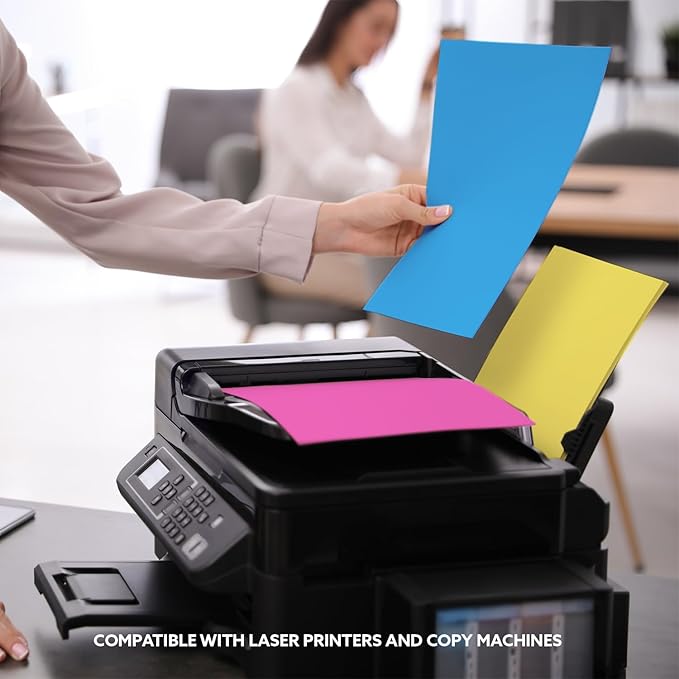 TerraSlate Waterproof Paper, Rip-Proof Colored Paper, Yellow, 25 Sheets, 5 Mil (24lb Bond), 8.5" x 11", Laser Printer and Copy Machine Compatible