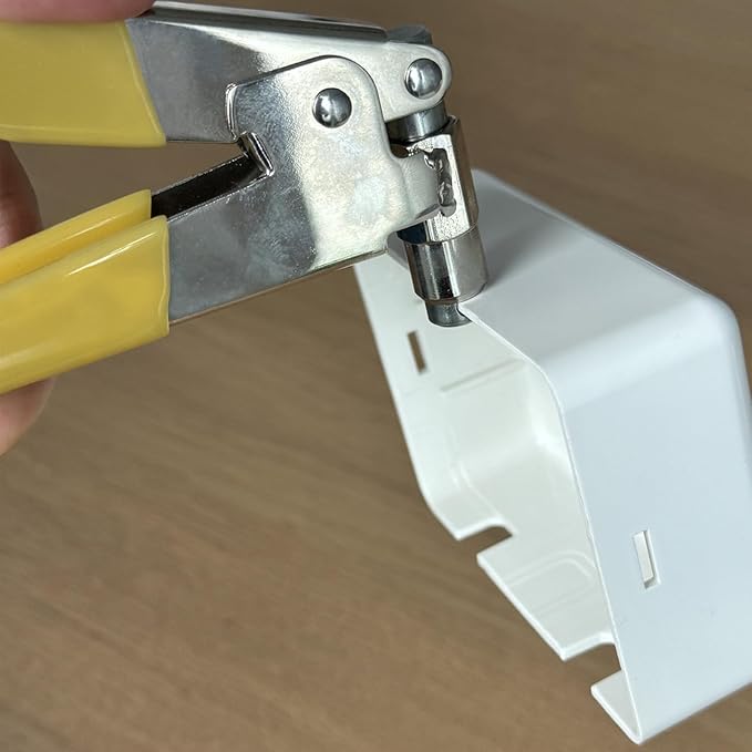 Hole Punch Pliers for Surface Mount Backbox and Junction Box, 0.4” Hole Cutting Pliers, Quick Manual Cutter