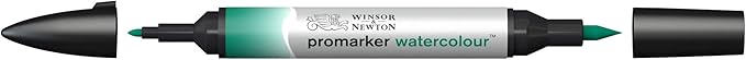 Winsor & Newton ProMarker Watercolor Marker, Phthalo Green