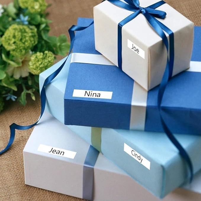 8 Pack Labelife M-K231 Compatible Label Tape Replacement for Brother P Touch M Tape M231 MK231 M-231 M-K231S 12mm 0.47 Inch, for Brother PTouch PT-M95 PT-85 PT-75 PT-65 Label Makers, Black on White