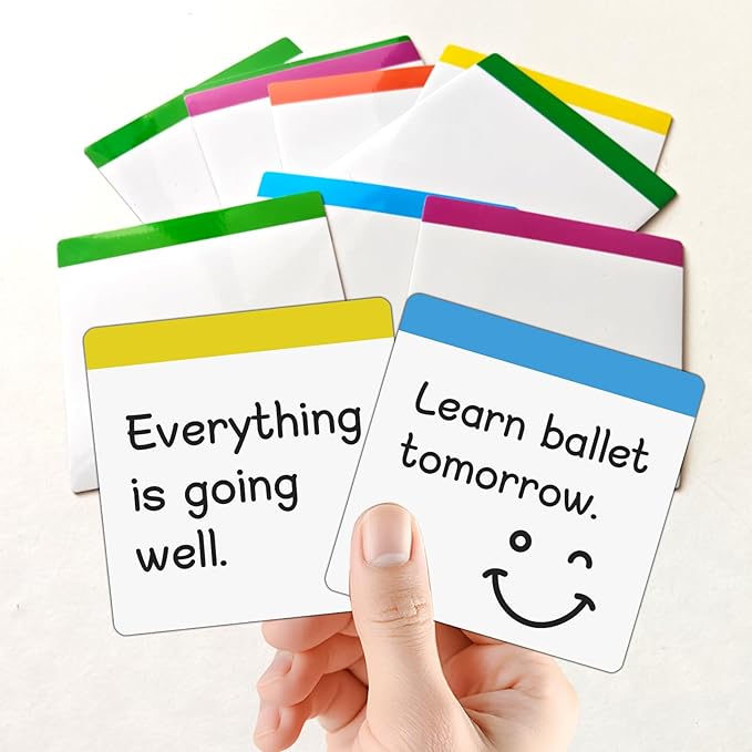 Square Sticky Note Pads Magnets 3X3,Dry Erase Magnets,Write on Small Magnetic Boards,Writing Message Pads on Fridge 18 Pieces