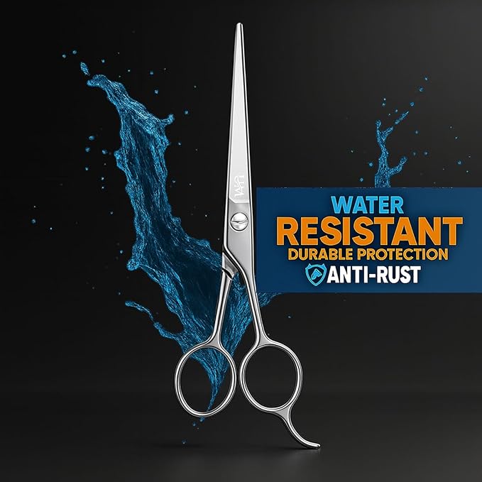 UM Supplies Scissors 6.5 | Premium Barber Shears For Hair Cutting | Multiple Purpose Cutting Scissors | Haircut Scissors For Salon I Women | Mens | kids I Pets