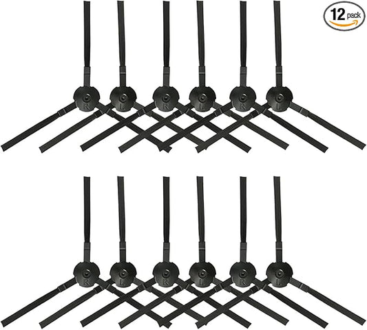 HMHAMA 6 Pairs Side Brushes Replacement for ILIFE V3 V3s V5 V5s Pro V50 V55 Robotic Vacuum Cleaner Parts Accessories