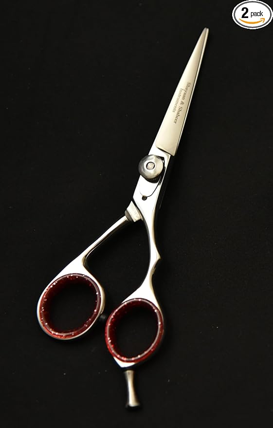 Professional Hair Cutting Scissors, 5.5 Inch Salon Shears, Japanese Stainless Steel, Right-Handed, Polished Finish