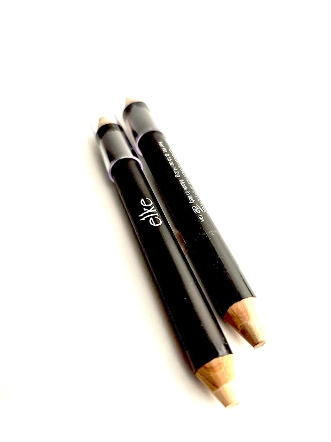 elke DUO BROW HIGHLIGHTER PENCIL (Warm | Cream - Soft Sand) soft shimmer sheen highlighter, concealer corrector.
