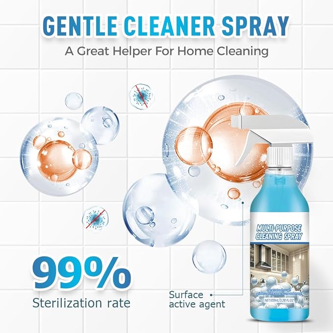 Spray Splash Cleaner 2025 New Upgraded Multi-Purpose Splash Foam Spray Splash Foam Spray Cleaner for Kitchen, Countertop, Oven Cleaning Spray (3)