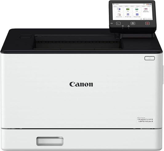 Canon Color imageCLASS LBP674Cdw II - Wireless, Duplex, Laser Printer with 3 Year Limited Warranty, 35 PPM