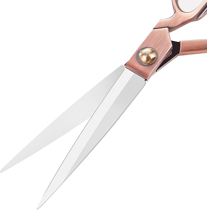 Fabric Scissors Professional 10" Sewing Scissors,Heavy Duty Shears for Fabric,Leather,Raw Materials,Dressingmaking,Upholstery Shears for Dressmakers Students Office Crafting