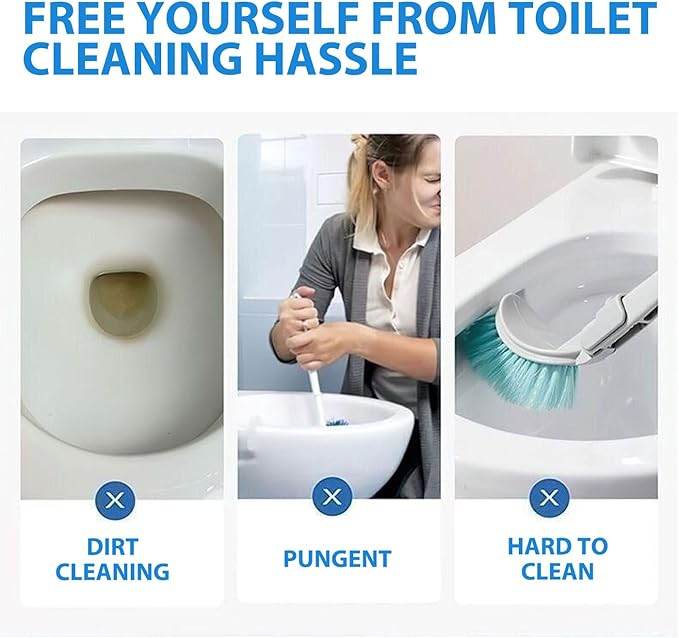 20 Count Automatic Toilet Bowl Cleaner Tablets, Bathroom Cleaning Tablets with Long-Lasting Formula, Toilet Cleaners, Blue