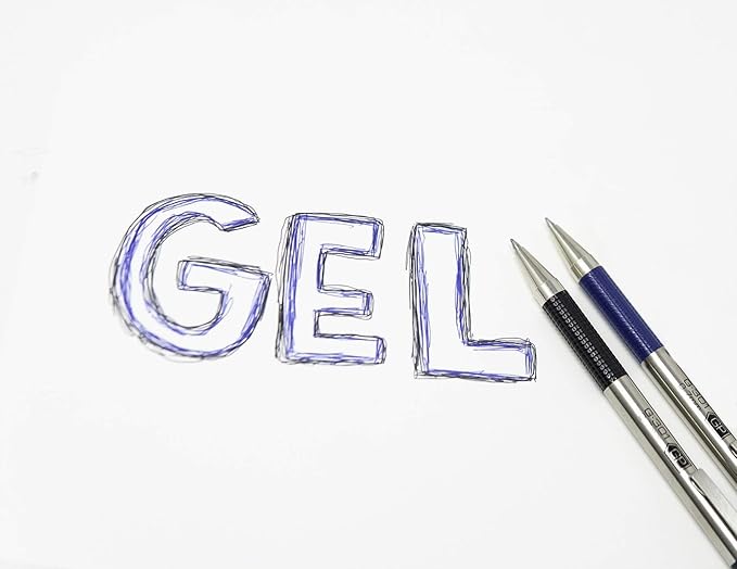 Zebra Pen G-301 Retractable Gel Pen, 0.7mm Medium Point, Stainless Steel Barrel, Ideal for Office Supplies, School Supplies & Teacher Supplies, Black Ink, 4-Pack (41314)