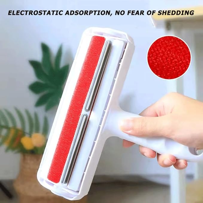Reuseable Hair Remover - Pet Hair Roller for Cat, Dog，Couch, Furniture, Carpet and Bedding, Portable Lint Rollers - Perfect Cat Dog Fur Remover Tool (Color : Orange)