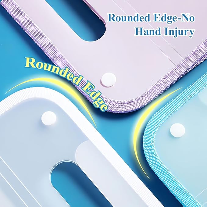 M&G Expanding File Folder 13 Pockets Accordion File Organizer with Labels, Portable Document Receipt Organizer Hold A4 Letter Size Paper, Waterproof Folder for Schoolbag Office Supplies (Blue)