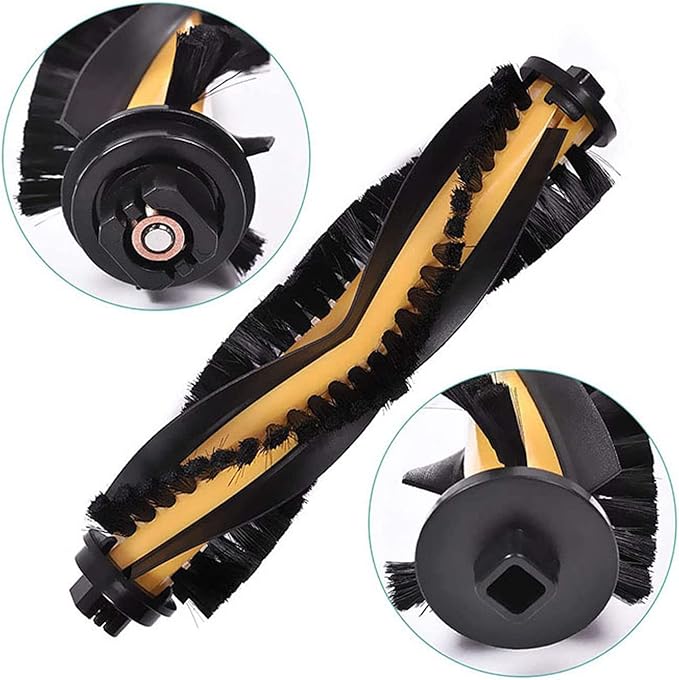 Replacement Parts for Yeedi K600 K700 for Ecovacs Deebot N79 N79s DN622 500 N79w Robotic Vacuum Cleaner Accessories Kit, Includes 2 Main Brushes 1 Primary Filter 4 HEPA Filters 5 Pairs Side Brushes