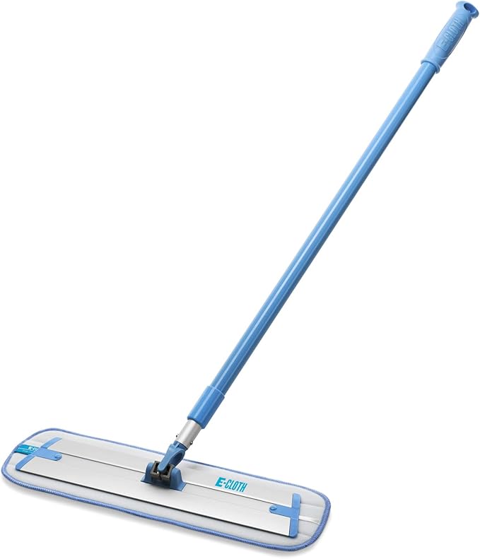E-Cloth Deep Clean Mop, Microfiber Mop, Perfect Floor Cleaner for Hardwood, Laminate, Tile and Stone Flooring, Washable and Reusable, 100 Wash Promise