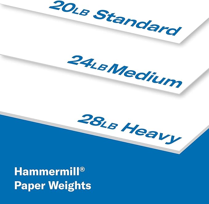 Hammermill Printer Paper, 20 Lb Copy Paper, 11 x 17 - 1 Ream (500 Sheets) - 92 Bright, Made in the USA