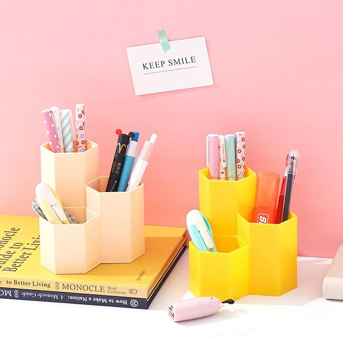Pencil Holder for Desk Pens Cup Pencil Organizer Cute Stationary Supplies Desk Organizer for Office/School/Home