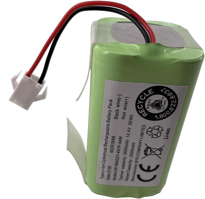 IFRESEM Replacement Battery for Eufy RoboVac 11 11C 11S Plus 11S Max 12 15T 15C Max 25C 30 30C 35C G10 G20 Hybrid G30 Verge Edge G32 Pro G35+ G40 Hybrid+ PA04 CMICR18650F8M7-4S1P Robot Vacuum