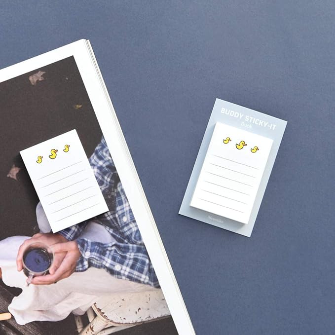 Monolike Buddy Ver.1 Sticky-it - 5p Set Self-Adhesive Memo Pad 50 Sheets