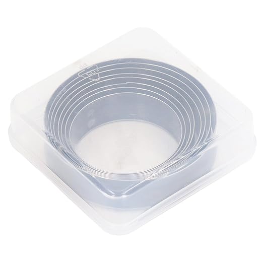 8 PCS Leather Hole Punch Cutting Dies, Belt Hole Puncher Dies for Leather, Round Shape Cardboard Cutting Hollow Hole Puncher Sets