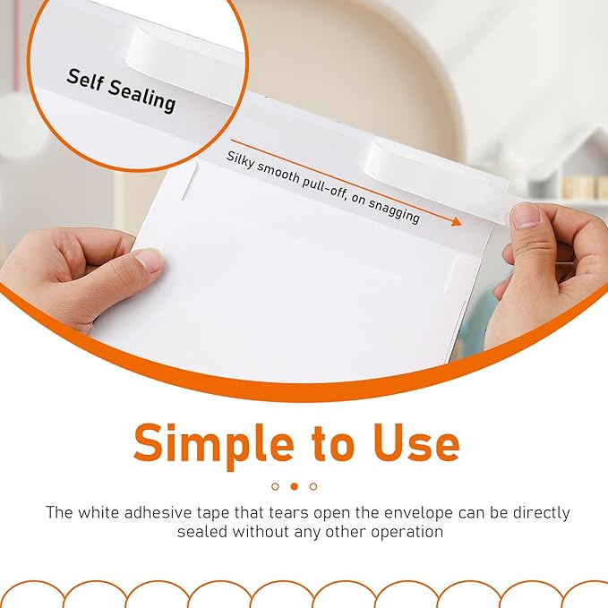 100 packs White Blank Note Cards and Envelopes 4 x 6 Heavyweight Folded Cardstock and A4 Envelopes Printable Self Seal for Wedding Invitations, Thank You Cards, Greeting Card & All Occasion