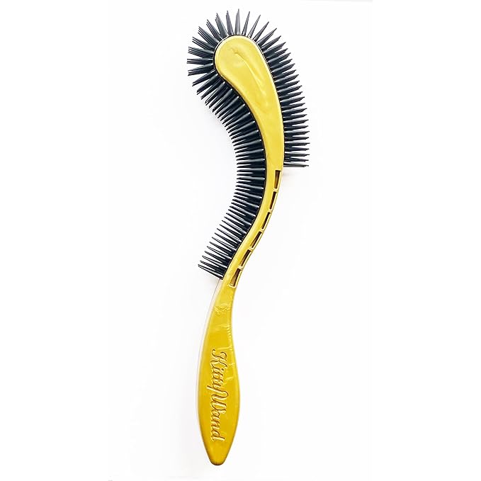 KittyWand Cat Brush, Black. Designed for Comfort, Created for Results. This innovative grooming brush features multi contoured shapes that gently adapt to your cats body for a stress free grooming.