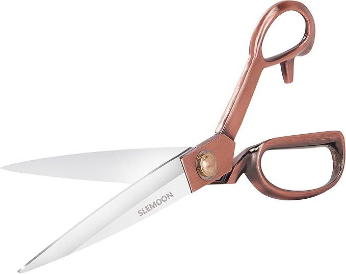 Fabric Scissors Professional 10" Sewing Scissors,Heavy Duty Shears for Fabric,Leather,Raw Materials,Dressingmaking,Upholstery Shears for Dressmakers Students Office Crafting