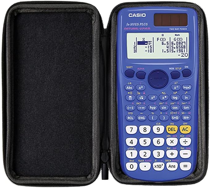 WYNGS Protective Case for Texas Instruments TI-30XIIS / TI-30XA / Case for Scientific Calculators in Blue