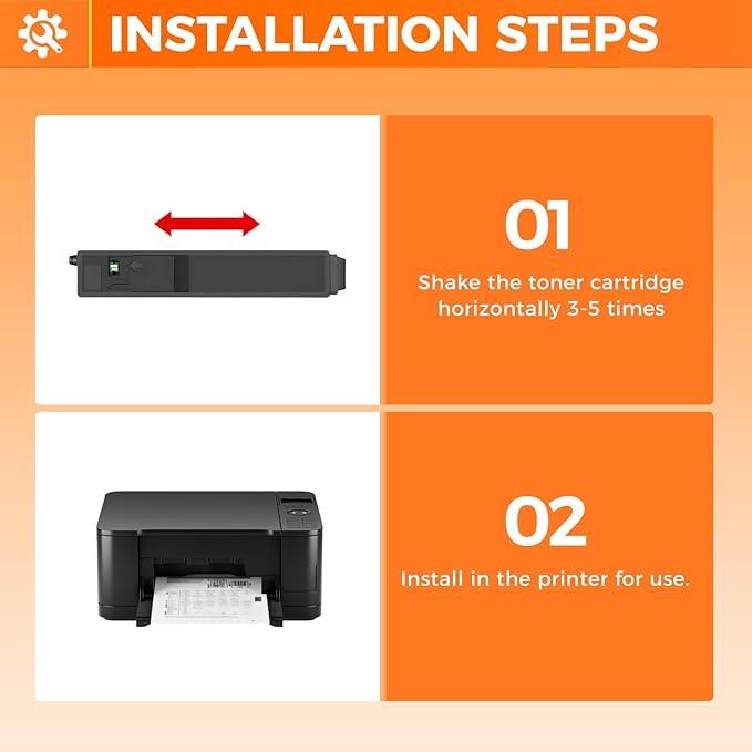 TK-897 TK897 Toner Cartridge Set 4-Pack Replacement Compatible with Kyocera FS-C8025MFP FS-C8520MFP FS-C8525MFP TASKalfa 205c 255 255c Printer Copy Ink 1T02K00US0 1T02K0AUS0 1T02K0BUS0 1T02K0CUS0 CMYK