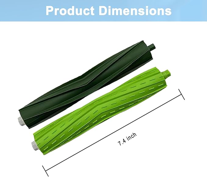 Pivxsnkew 2 Set Replacement Brushes Compatible for iRobot Roomba E & I & J Series e5 e6 e7 i1 i1+ i2 i3 i3+ i4 i4+ i6 i6+i7 i7+ i8 i8+ j6+ j7 j7+,Combo i5 i5+j5 j5+ Vacuum Cleaner