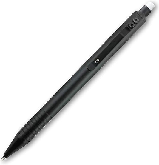 Everyman Black Grafton Mechanical Aluminum Pencil, Premium 0.5mm Lead Writing, Drawing & Sketching, ideal for Professionals, Students and Architects & EDC Pencil