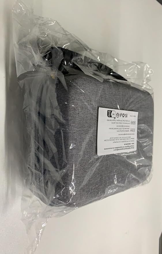 Phomemo EVA Hard Case for Label Maker Printer M110/M120/M150/M220/M250/M100/M221, TP31 Tattoo Stencil Printers - Holder for Label Machines with Tape, with Mesh Pocket for Accessories (Case Only)