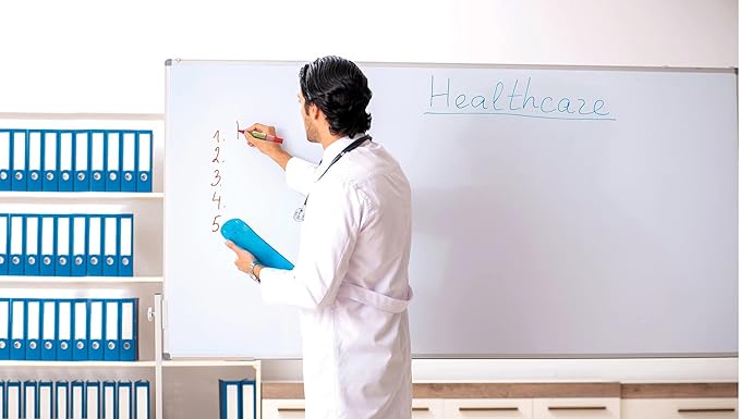 PILOT V Board Master BeGreen Refillable Dry-Erase Markers, Chisel Tip, Blue Ink, 12 Count