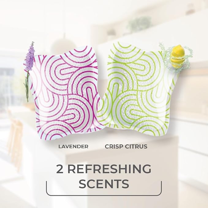 O-Cedar 2 Easywring Refills + 1 Citrus and 1 Lavender PACS (Variety Pack)