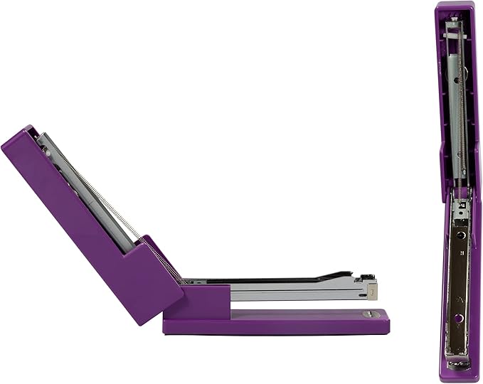 JAM PAPER Modern Desk Stapler - Purple - Sold Individually