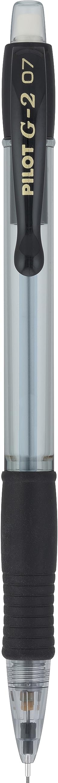 PILOT, G2 Mechanical Pencils, 0.7mm HB Lead, Black Accents, Pack of 144