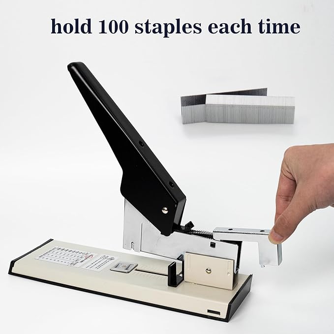 High Capacity Large Stapler with Staple Remover and 4000 Staples, Easy to Load Heavy-Duty Stapler 240 Sheet, Booklet Stapler, Commercial Stapler