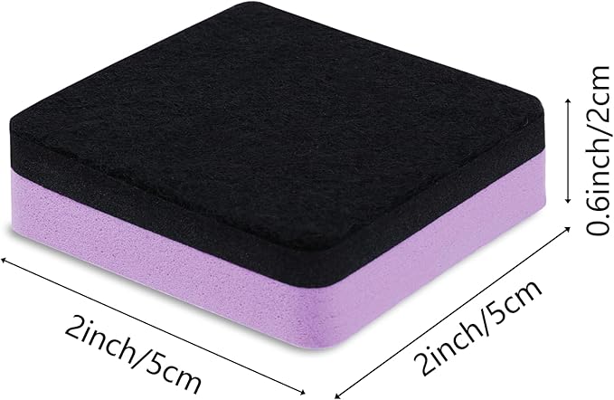 XKDOUS 35 Pack Square Magnetic Dry Erase Eraser, 2x2 Inch Small Whiteboard Eraser for Kids & Classroom, Mini White Board Eraser, Effective Dry Erase Board Eraser for Teachers & Students (4 Colors)