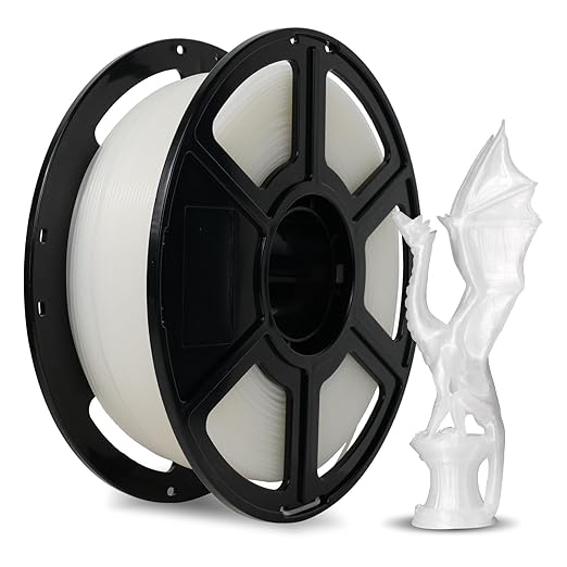 FLASHFORGE High Speed PLA Filament, 1.75mm, 500mm/s, High Speed Printing, Fast 3D Printer Filament, Robust and High Flow for Fast Printing, 2.2lbs/Spool