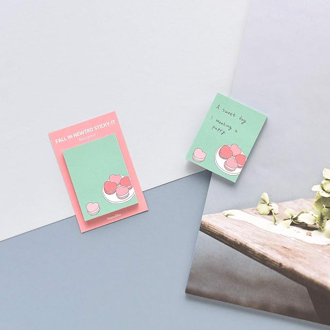 Monolike Fall in Newtro Sticky-It - 5p Set Self-Adhesive Memo Pad 50 Sheets