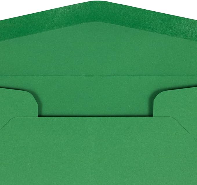 JAM PAPER #10 Business Colored Envelopes - 4 1/8 x 9 1/2 - Green Recycled - Bulk 250/Box