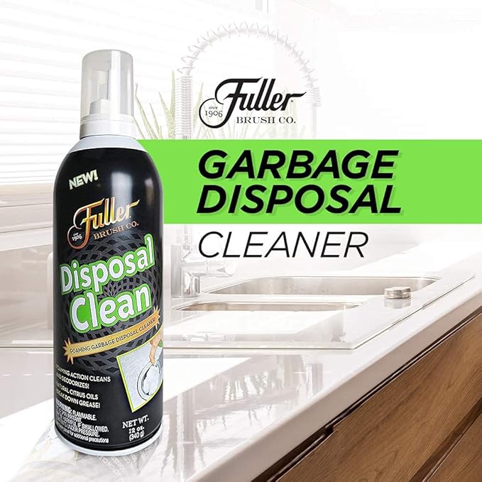 Fuller Brush Garbage Disposal Cleaner ? Foaming Action - Fresh Citrus Scent ? 12 oz. - 6 Pack